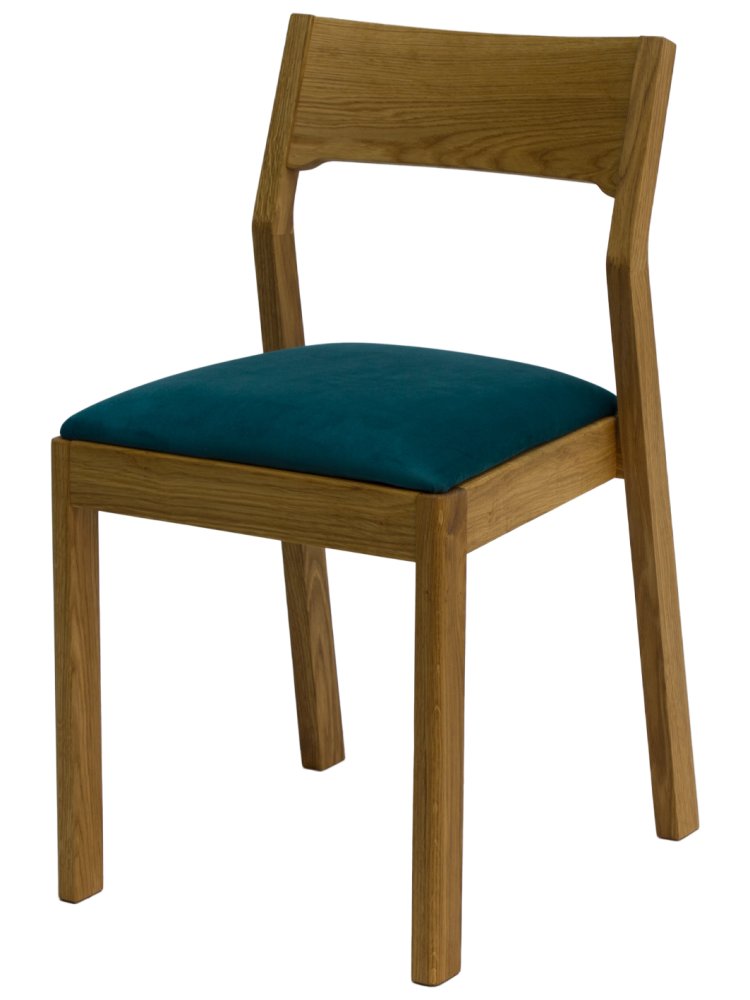 Židle čalouněná ALEXA dubová stohovatelná